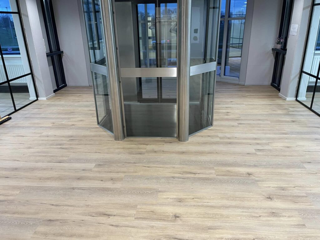 PVC vloer bedrijfsruimte